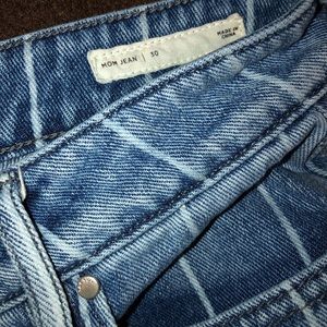 Pacsun Pinstriped Mom Jeans